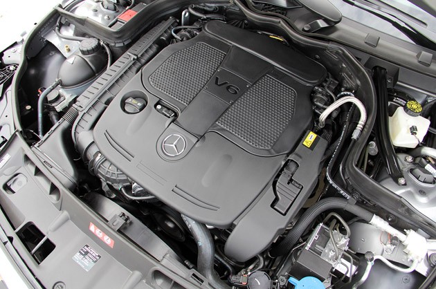 2012 Mercedes C-Class Coupe engine