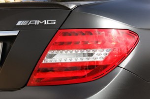 2012 Mercedes-Benz C63 AMG Coupe taillight