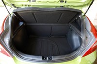 2012 Hyundai Accent Five-Door rear cargo area
