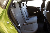 2012 Hyundai Accent Five-Door rear seats