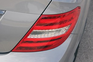 2012 Mercedes C-Class Coupe taillight