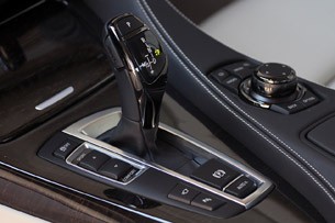 2012 BMW 6 Series Coupe shifter