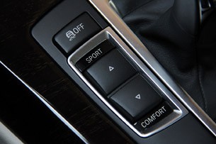 2012 BMW 6 Series Coupe driving mode controls