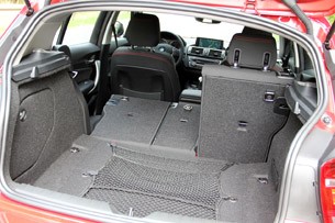 2012 BMW 1 Series Five-Door rear cargo area