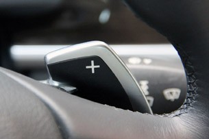2012 BMW 6 Series Coupe paddle shifter