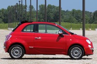 2012 Fiat 500C side view