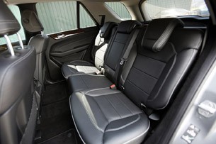 2012 Mercedes-Benz ML350 BlueTec 4Matic rear seats