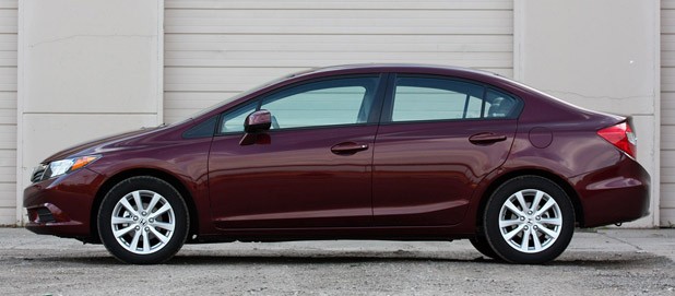 2012 Honda Civic EX Sedan side view