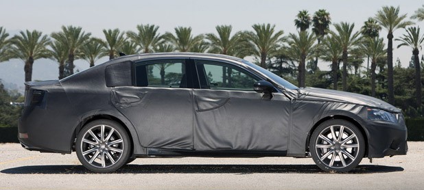 2012 Lexus GS Prototype side view
