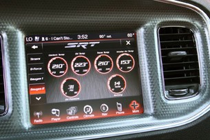 2012 Dodge Charger SRT8 digital auxiliary gauges