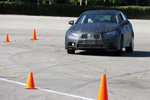 2012 Lexus GS Prototype driving