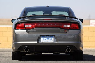 2012 Dodge Charger SRT8 rear view