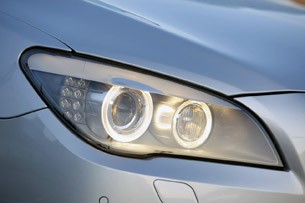 2011 BMW 740Li headlight