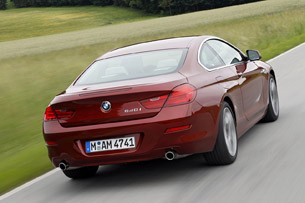 2012 BMW 6 Series Coupe driving