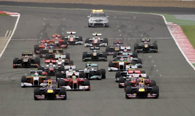 2011 British Grand Prix starting grid