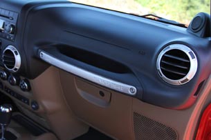 2012 Jeep Wrangler dashboard