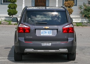 2012 Chevrolet Orlando rear view