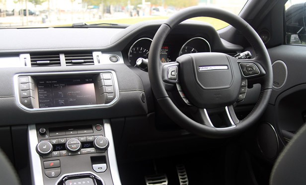 2012 Range Rover Evoque interior