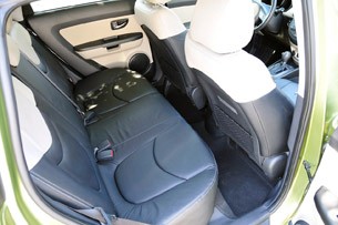 2012 Kia Soul rear seats