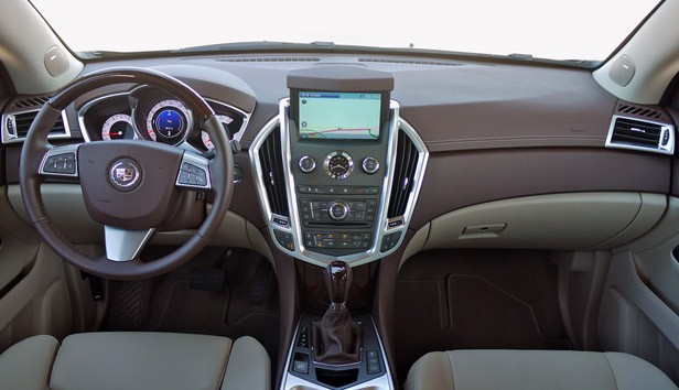 2012 Cadillac SRX interior