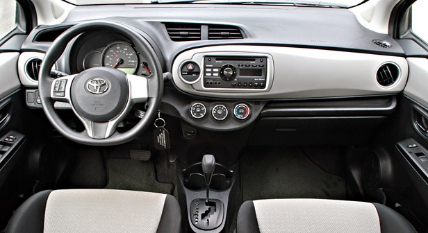 2012 Toyota Yaris interior