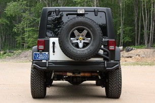 2011 AEV Jeep Wrangler Hemi rear view