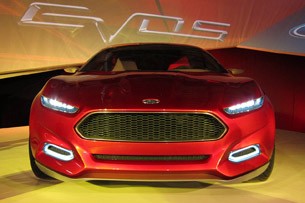 Ford Evos Concept front view