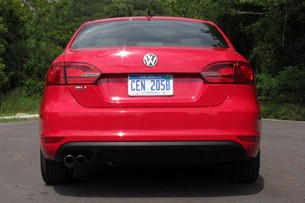 2012 Volkswagen Jetta GLI rear view