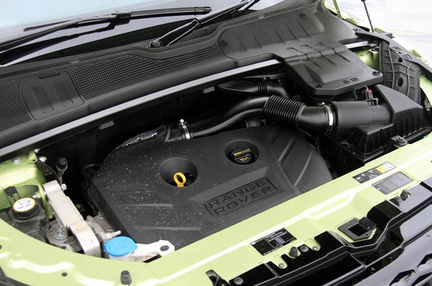 2012 Range Rover Evoque engine