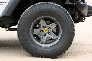 2011 AEV Jeep Wrangler Hemi wheel