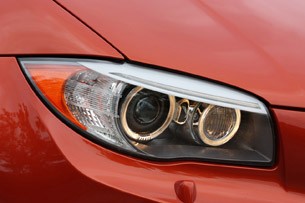2011 BMW 1 Series M Coupe headlight
