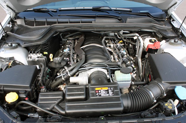 2012 Chevrolet Caprice PPV engine