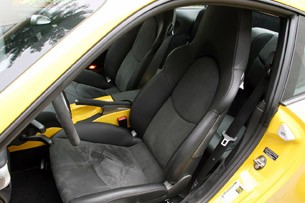 2011 Porsche 911 GTS front seats