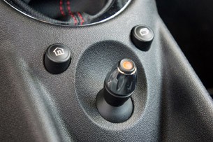 2012 Mini Cooper Coupe multimedia system control knob