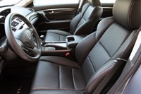 2012 Acura TL SH-AWD front seats