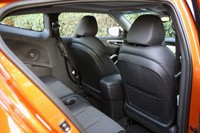 2012 Hyundai Veloster rear seats
