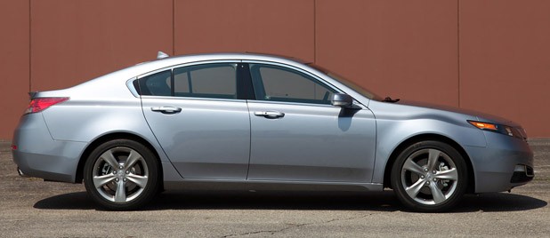 2012 Acura TL SH-AWD side view