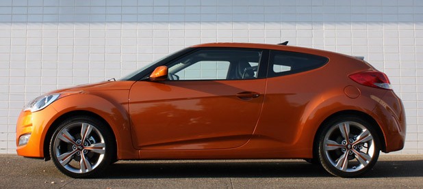 2012 Hyundai Veloster side view
