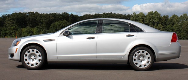 2012 Chevrolet Caprice PPV side view