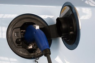 2012 Toyota Prius Plug-In charging port