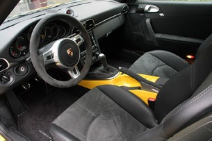 2011 Porsche 911 GTS interior