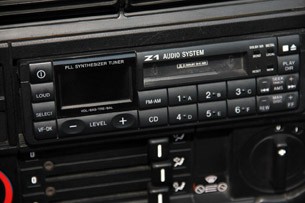 1989 BMW Z1 audio controls