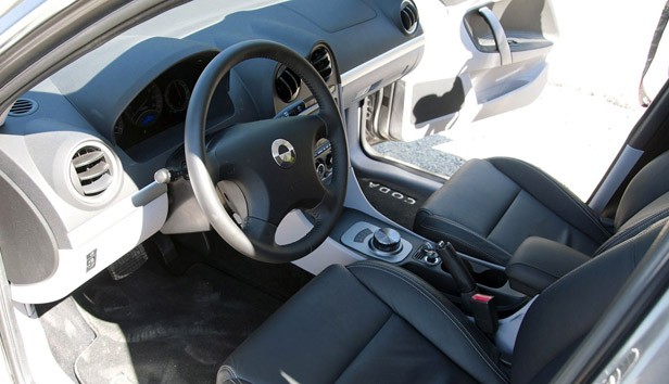 2012 Coda Sedan interior