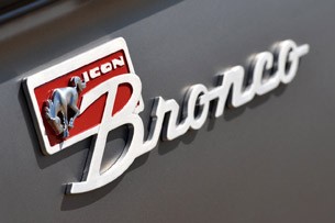 Icon Bronco badge