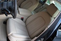 2012 Audi A6 3.0T Quattro front seats
