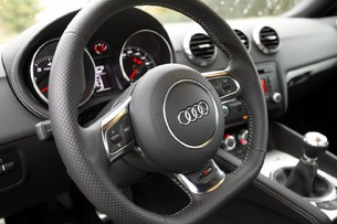 2012 Audi TT RS steering wheel
