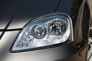 2012 Coda Sedan headlight