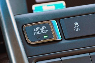 2012 Buick Verano engine start/stop button