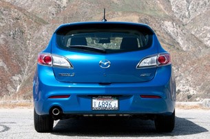 2012 Mazda3 Skyactiv rear view
