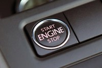 2011 Volkswagen Jetta TDI engine start button